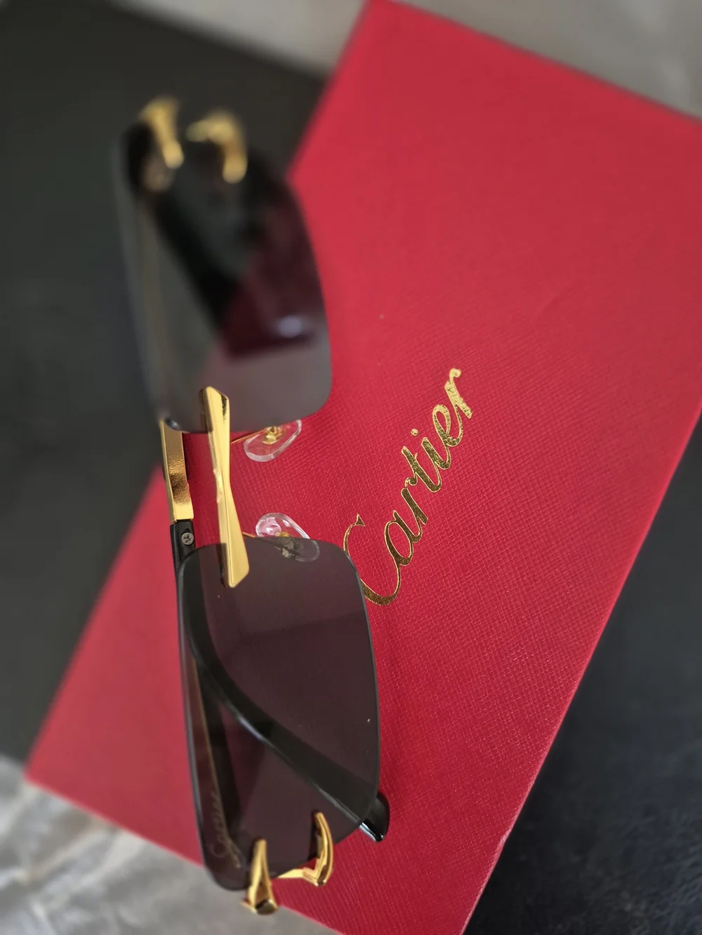 Cartier authentic rimless